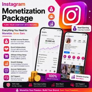Instagram Monetizetion Package