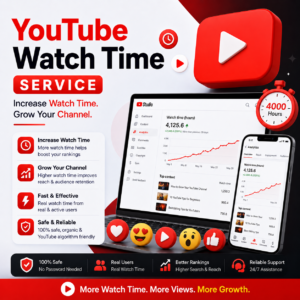 YouTube Watch Time Service